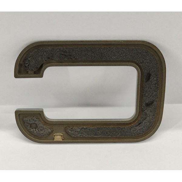 Letra C Emblema Tampa Traseira Discovery Sport 2021 Diesel Cinza