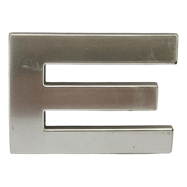 Letra E Emblema Tampa Traseira Discovery Sport 2021 Diesel Cinza