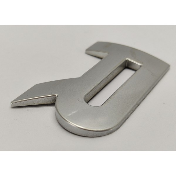 Letra R Emblema Tampa Traseira Discovery Sport 2021 Diesel Cinza