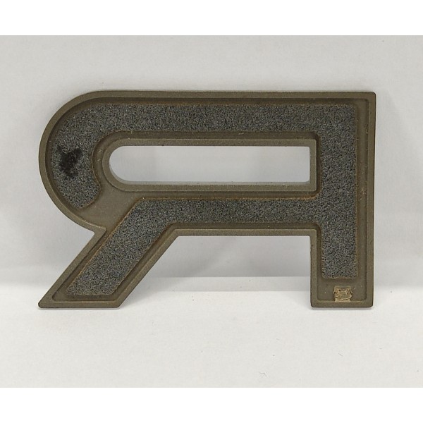 Letra R Emblema Tampa Traseira Discovery Sport 2021 Diesel Cinza