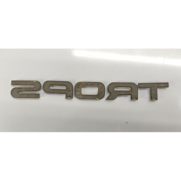 Sport Emblema Tampa Traseira Discovery Sport 2021 Diesel Cinza