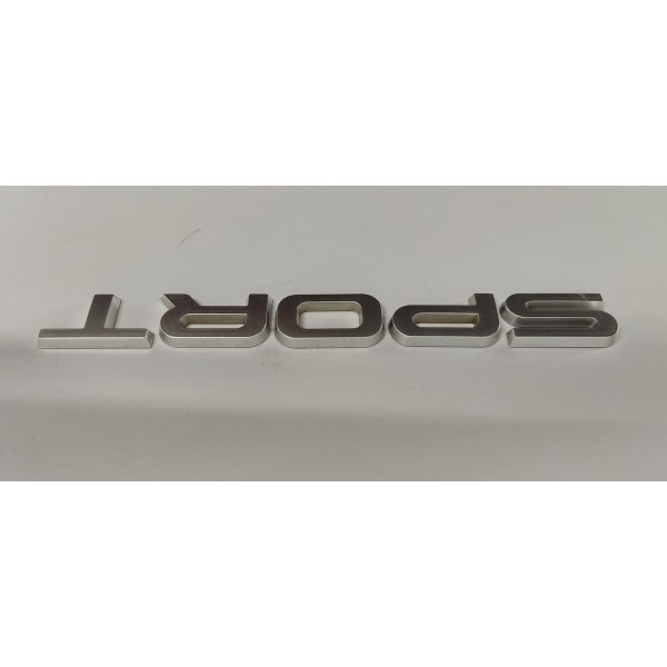 Sport Emblema Tampa Traseira Discovery Sport 2021 Diesel Cinza