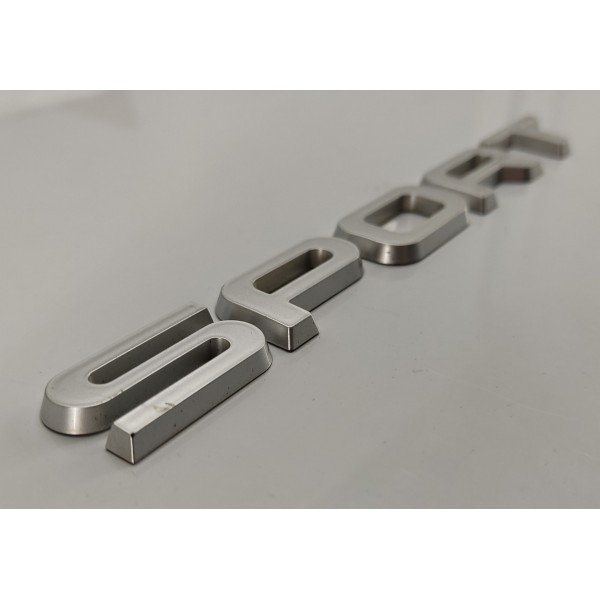 Sport Emblema Tampa Traseira Discovery Sport 2021 Diesel Cinza