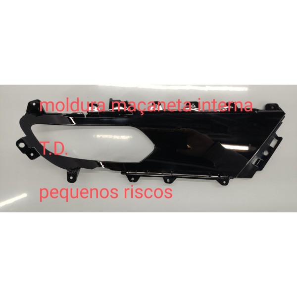 Moldura Maçaneta Interna T.d Discovery Sport 2021 Diesel Preto Traseira