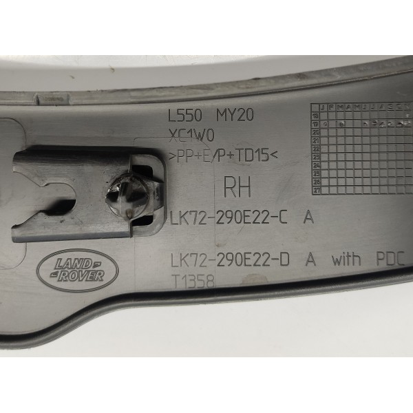 Friso Alargador Moldura Paralama T.d Discovery Sport 2021 Preto