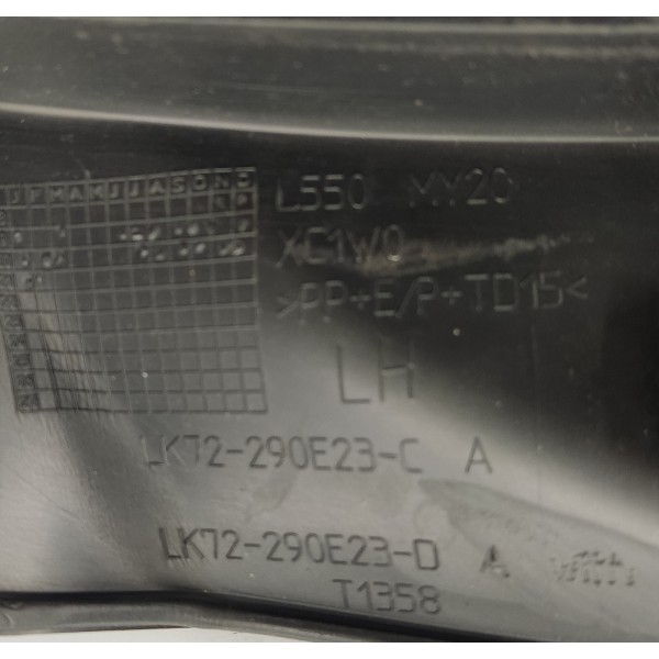 Friso Alargador Moldura Paralama T.e Discovery Sport 2021 Preto