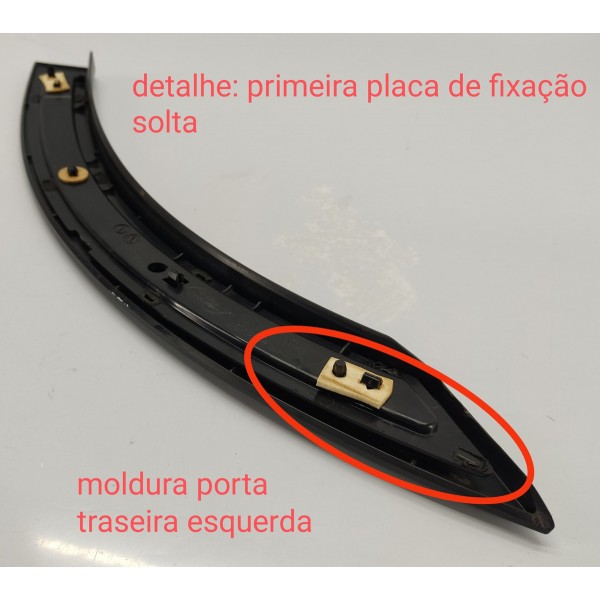 Friso Alargador Porta T.e Discovery Sport 21 Diesel Detalhe Preto