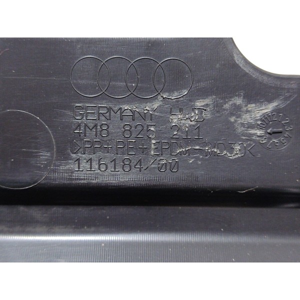 Spoiler Lado Esquerdo Audi Q8 2019 4m8825211 Preto