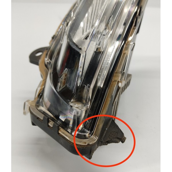 Farol Milha L.e Discovery Sport 2021 Diesel Detalhe Preto