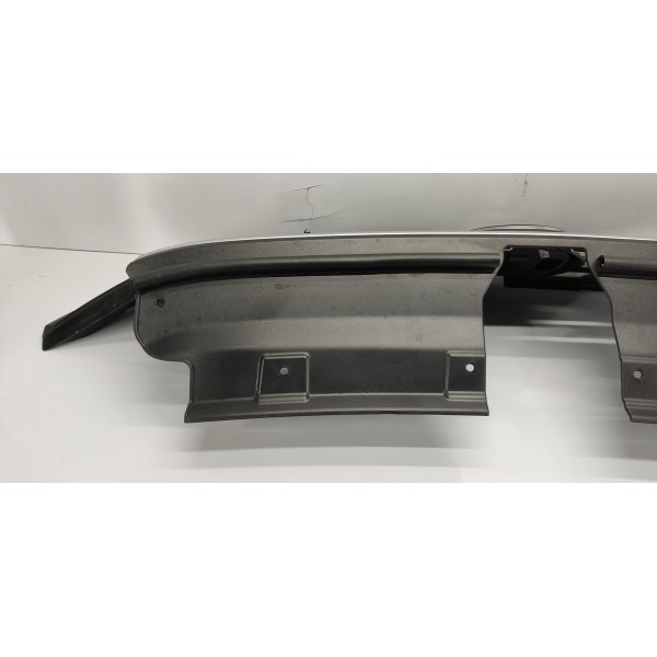 Grade Frontal Parachoque Nivus Highline 2022 Preto Preto