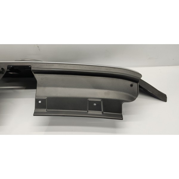 Grade Frontal Parachoque Nivus Highline 2022 Preto Preto