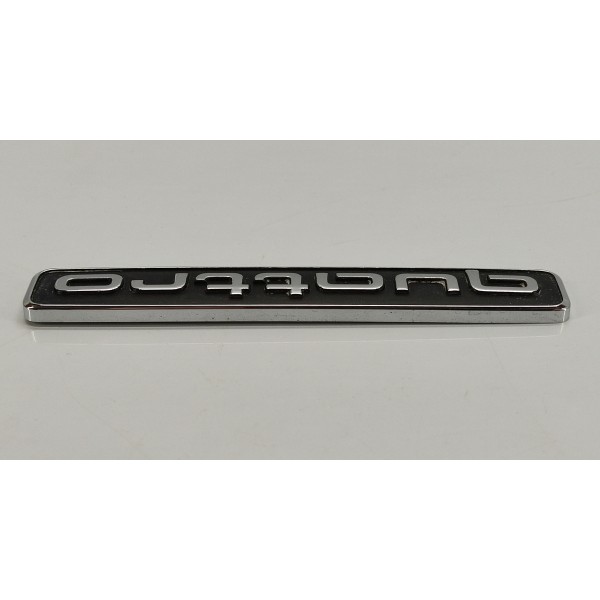 Emblema Quattro Tampa Traseira Audi Q5 2.0 2022 Preto