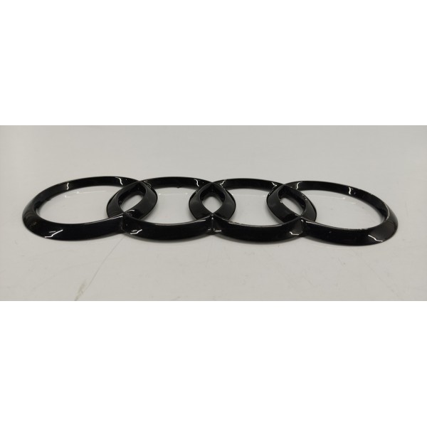 Emblema Tampa Traseira Audi Q5 2.0 2022 Preto