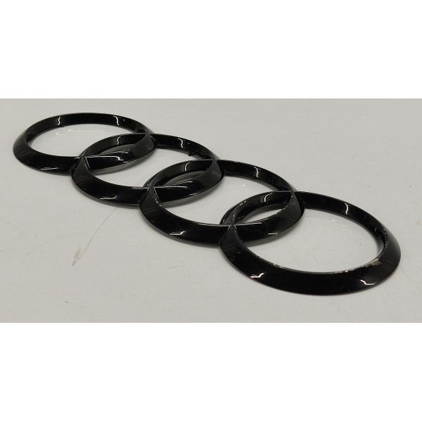 Emblema Tampa Traseira Audi Q5 2.0 2022 Preto