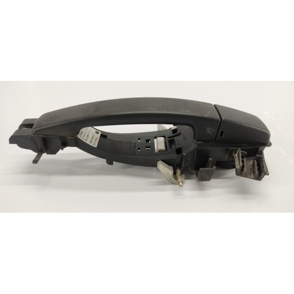 Maçaneta Externa Dianteira Esquerda Freelander 2 2008 Preto Dianteira