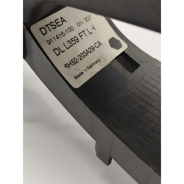 Maçaneta Externa Dianteira Esquerda Freelander 2 2008 Preto Dianteira