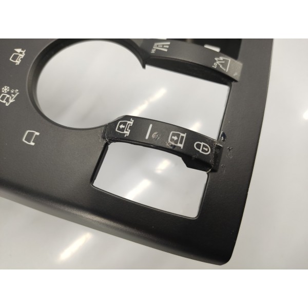 Moldura Console Cambio Traçao Range Rover Sport 2009 Detalhe Preto