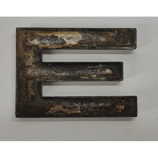 Emblema Letra E Capo Range Rover Sport 2009 01 Prateado