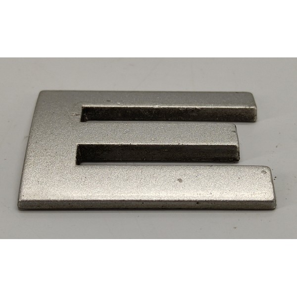 Emblema Letra E Capo Range Rover Sport 2009 02 Prateado