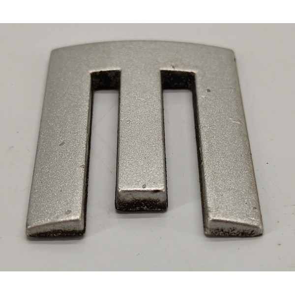 Emblema Letra E Capo Range Rover Sport 2009 02 Prateado