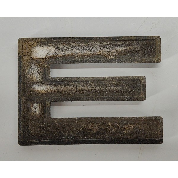 Emblema Letra E Capo Range Rover Sport 2009 02 Prateado