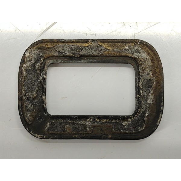 Emblema Letra O Capo Range Rover Sport 2009 Prateado