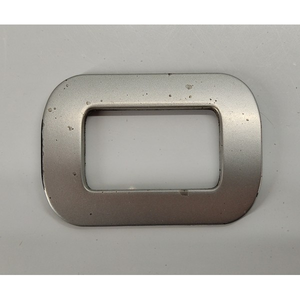 Emblema Letra O Capo Range Rover Sport 2009 Prateado