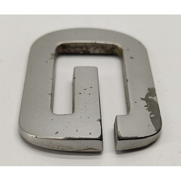 Emblema Letra G Capo Range Rover Sport 2009 Prateado