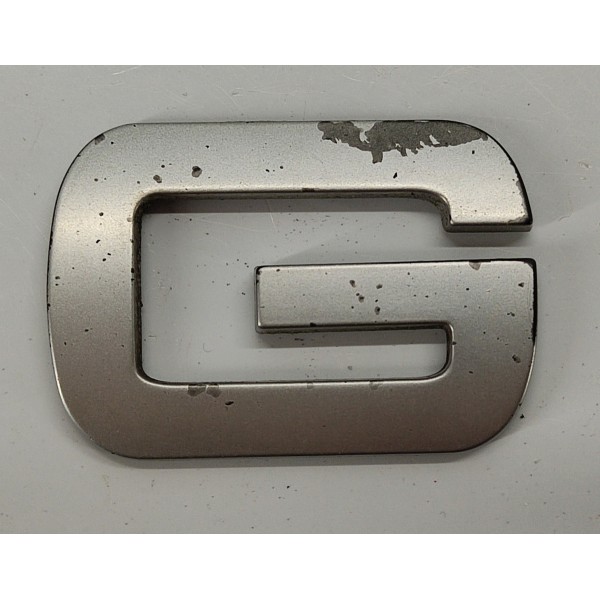 Emblema Letra G Capo Range Rover Sport 2009 Prateado