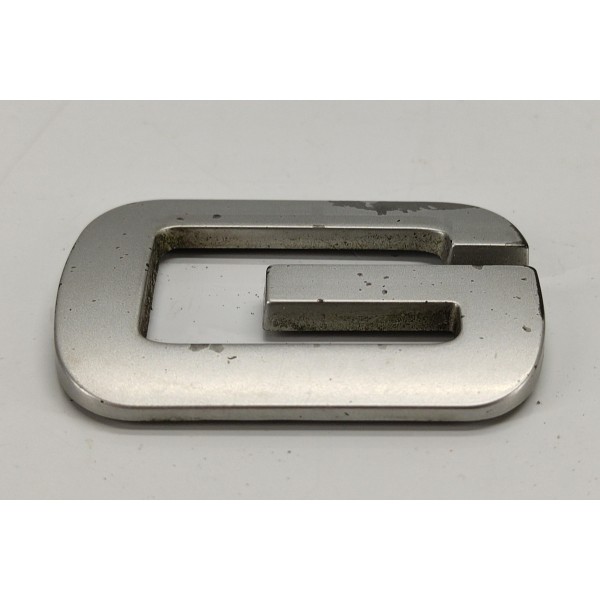 Emblema Letra G Capo Range Rover Sport 2009 Prateado