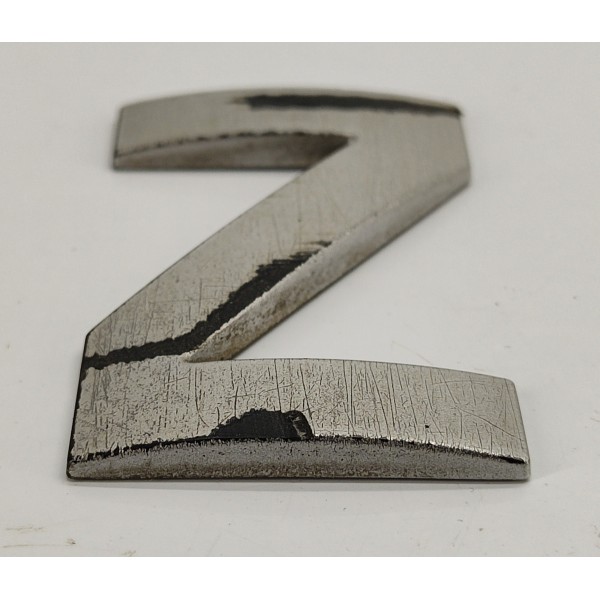 Emblema Letra N Tampa Traseira Range Rover Sport 2009 Prateado