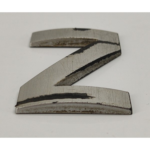 Emblema Letra N Tampa Traseira Range Rover Sport 2009 Prateado