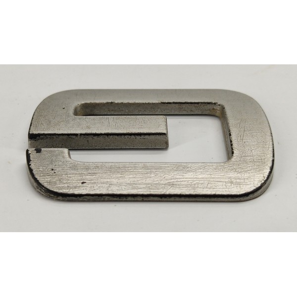 Emblema Letra G Tampa Traseira Range Rover Sport 2009 Prateado