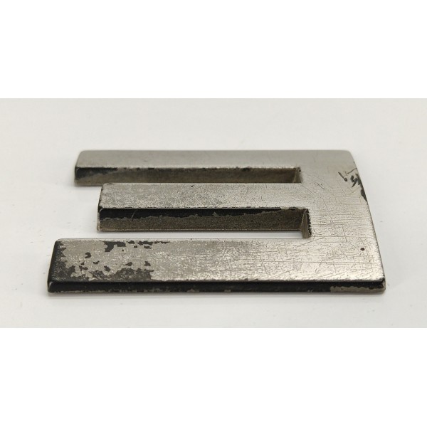 Emblema Letra E Tampa Traseira Range Rover Sport 2009 02 Prateado