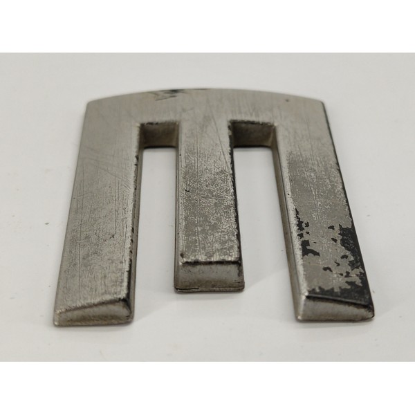 Emblema Letra E Tampa Traseira Range Rover Sport 2009 02 Prateado