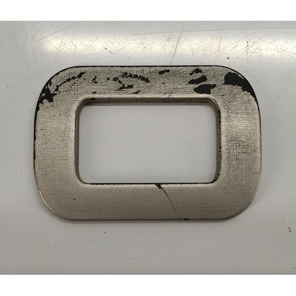 Emblema Letra O Tampa Traseira Range Rover Sport 2009 Prateado