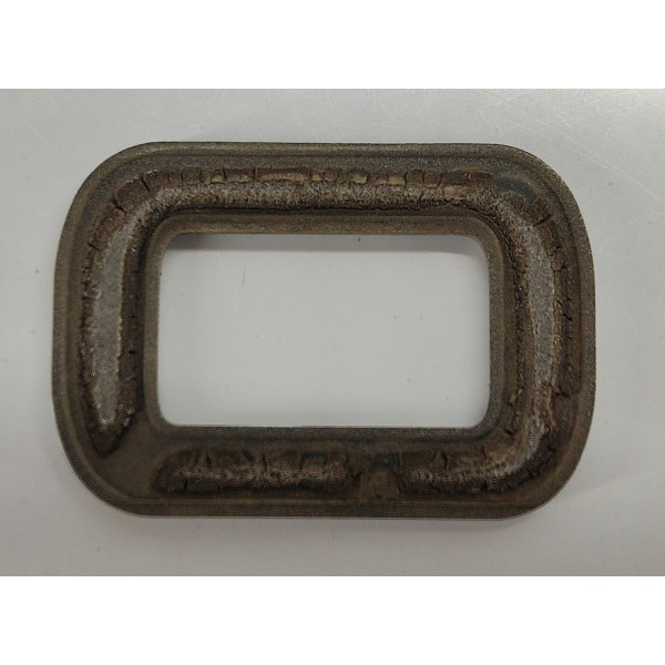 Emblema Letra O Tampa Traseira Range Rover Sport 2009 Prateado