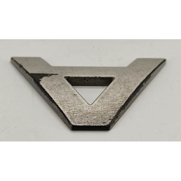 Emblema Letra A Tampa Traseira Range Rover Sport 2009 Prateado