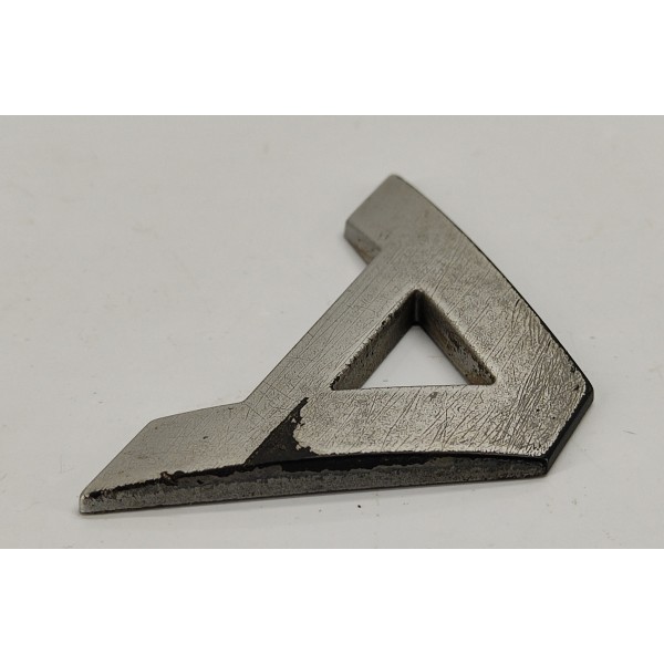 Emblema Letra A Tampa Traseira Range Rover Sport 2009 Prateado