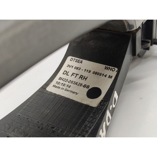 Maçaneta Externa Porta D.d Range Rover Sport 2009 Detalhe Cinza-escuro Dianteira