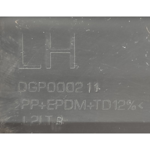 Friso Borrachao Porta D.e Range Rover Sport 2009 Detalhe Preto