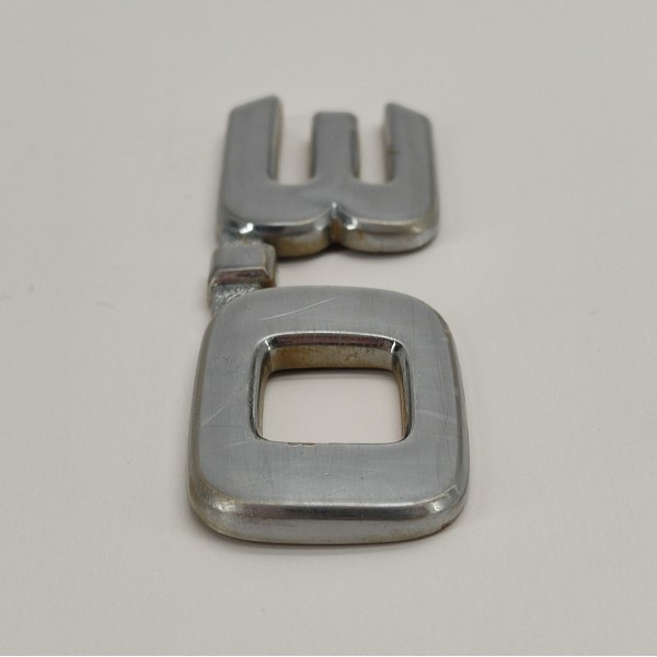 Emblema Porta 3.0 Toyota Hilux 3.0 2009 02 Prateado