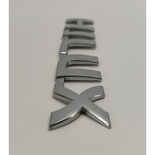 Emblema Letreiro Porta Toyota Hilux 3.0 2009 01 Prateado