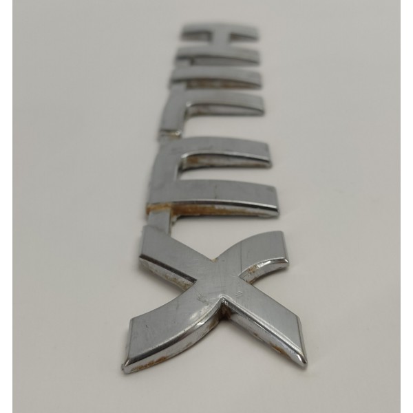 Emblema Letreiro Porta Toyota Hilux 3.0 2009 02 Prateado