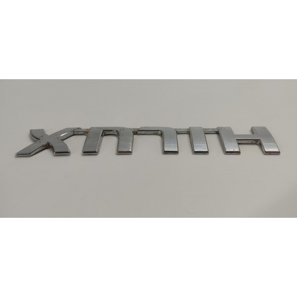 Emblema Letreiro Porta Toyota Hilux 3.0 2009 02 Prateado