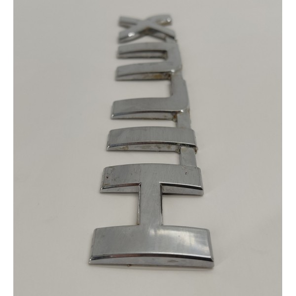 Emblema Letreiro Porta Toyota Hilux 3.0 2009 02 Prateado