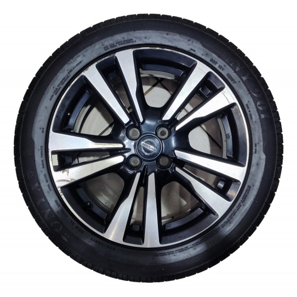 Jogo Duas Rodas R17 Nissan Kicks 2021 Preto