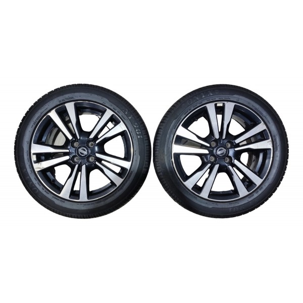 Jogo Duas Rodas R17 Nissan Kicks 2021 Preto