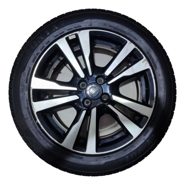 Jogo Duas Rodas R17 Nissan Kicks 2021 Preto