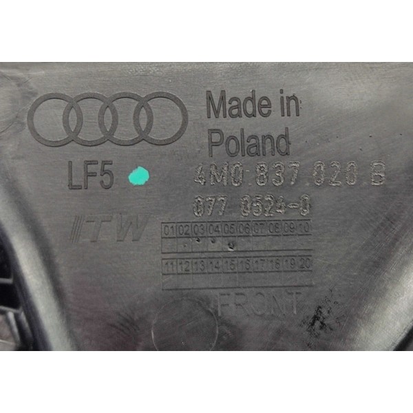 Maçaneta Interna Dianteira Direita Audi Q8 2019 4m0837020 Dianteira